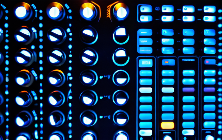 샘플링을 이용한 사운드 믹싱 팁 - Studio Alchemy**

"A music producer (20s-30s) in a modern home studio, working on a digital audio wo...